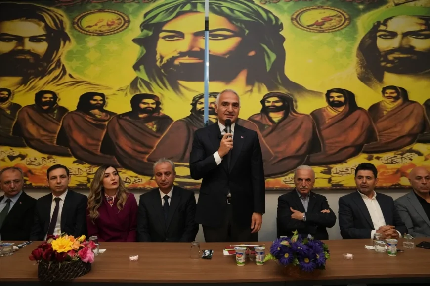 Kültür ve Turizm Bakanı Mehmet Nuri Ersoy: “Bu millet can cana, gönül gönüle verdikçe geleceğimiz güçlü ve aydınlık olacaktır”