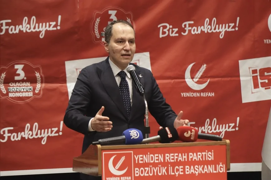 Yeniden Refah Partisi Genel Başkanı Fatih Erbakan: “Sayın Cumhurbaşkanı’nın tavsiye ettiği kilosu 1000 lira olan hurmayı vatandaş nasıl alıp yesin”