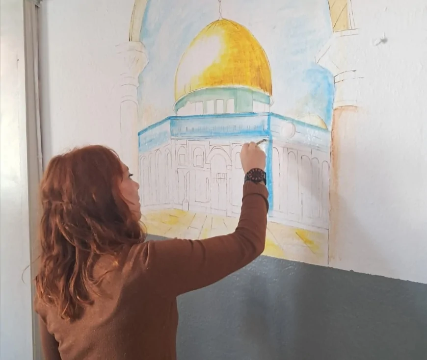 Kargı İmam Hatip Ortaokulu’nda Canan Ercan’dan Kültürel Dokunuş: “Koridorları Estetik ve Mimari Zenginliklerle Buluşturduk”