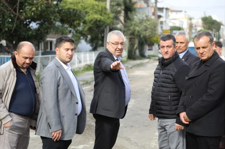 Edremit Belediye Başkanı Mehmet Ertaş: “İkizçay’dan başladık, bozulan yolları etap etap yeniliyoruz”