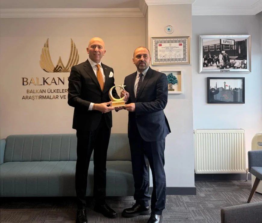 Kosova Türk Öğretmenler Derneği Başkanı Akif Koro: “Ankara temaslarımızda ilk ziyaretimizi Balkan Vakfı’na gerçekleştirmek istedik”