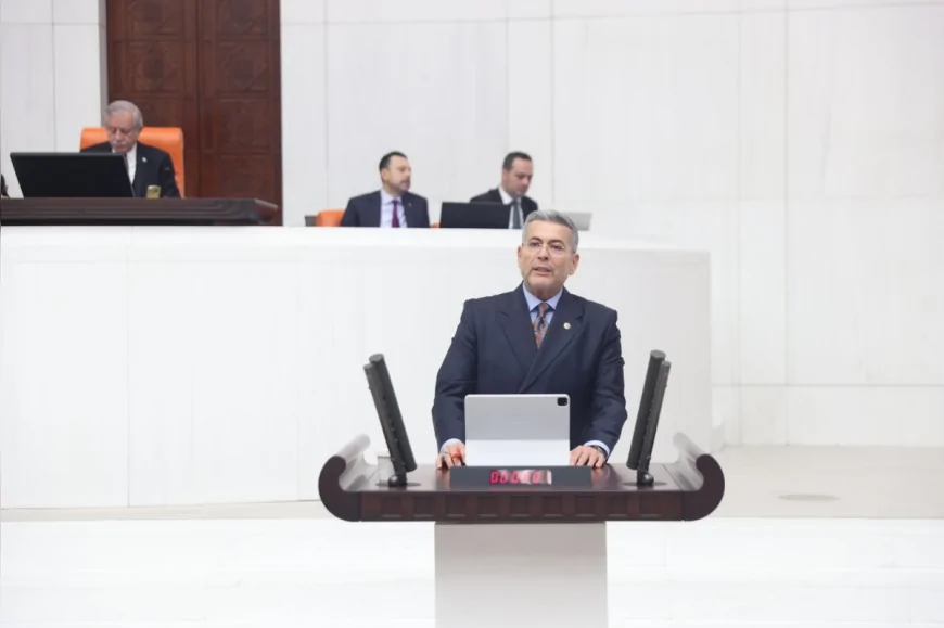 MHP Mersin Milletvekili Levent Uysal TBMM’de Konuştu: “Mersin Tekstil Kent Projesi Bir An Önce Yatırım Programına Alınmalı”