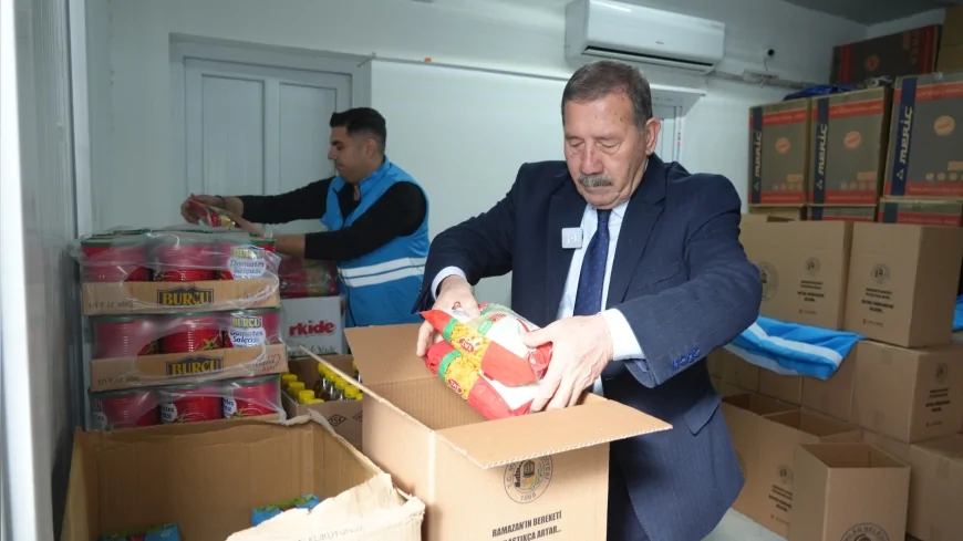 Milas Belediye Başkanı Fevzi Topuz: “Ramazan’ın bereketini ihtiyaç sahibi ailelerimize taşıyoruz”