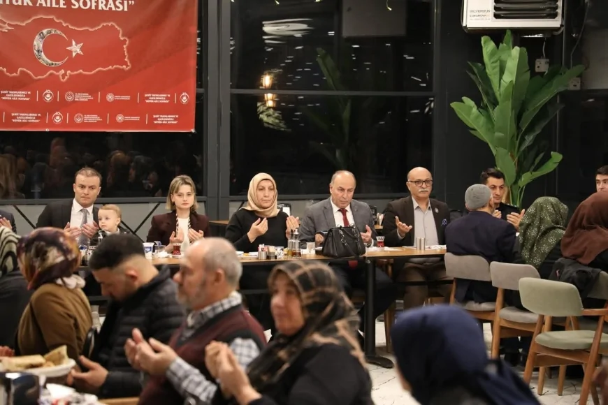 Alaca’da Şehit Aileleri ve Gaziler “Büyük Aile Sofrası”nda Buluştu