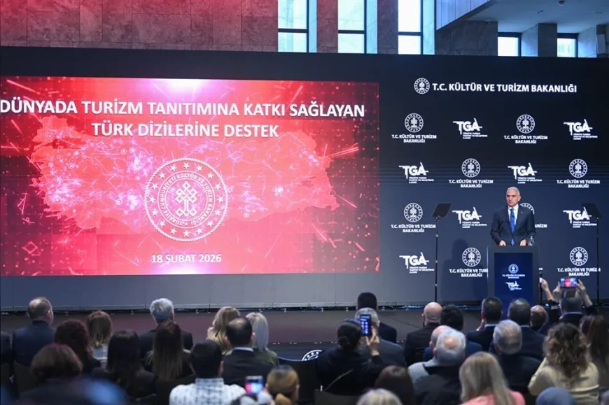Kültür ve Turizm Bakanı Mehmet Nuri Ersoy: “Türk dizilerine bölüm başına 100 bin dolar karşılığı destek vereceğiz”