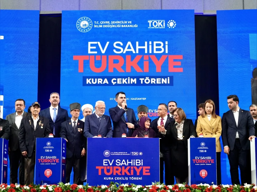 Çevre, Şehircilik ve İklim Değişikliği Bakanı Murat Kurum: “Devletimiz sözünü takvime bağlayan, sahaya inen ve netice alan bir iradedir”