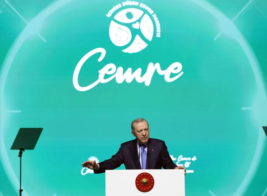 Cumhurbaşkanı Recep Tayyip Erdoğan: “Bugün tüm dünya çevre ve iklim meselesinde ciddi sınamaların eşiğinde bulunuyor”