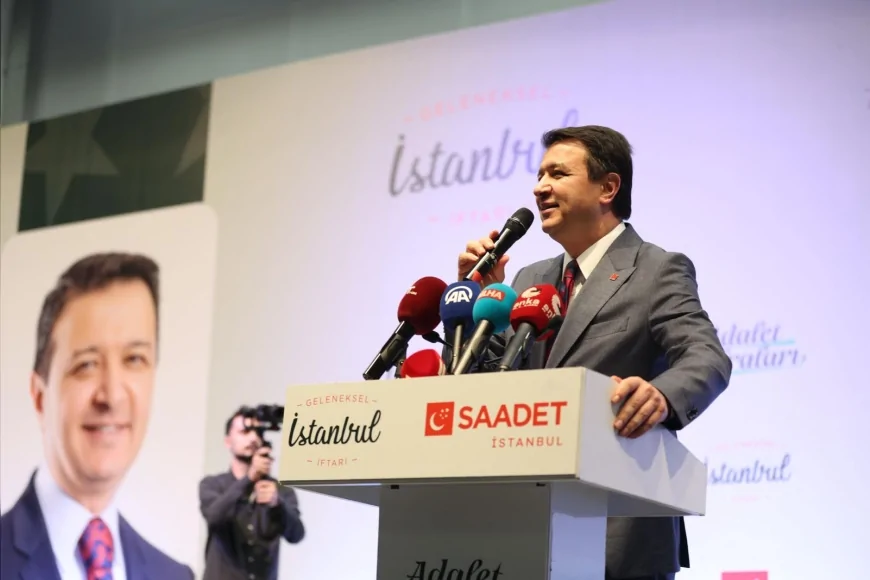 Saadet Partisi Genel Başkanı Mahmut Arıkan: “Bu sofralarda kimlikler değil, insanlar bizim misafirimizdir”