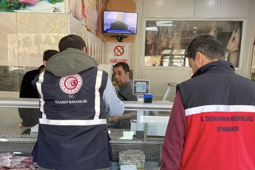 Diyarbakır’da Kasaplara Haksız Fiyat ve Etiket Denetimi 377 Bin TL Ceza Uygulandı