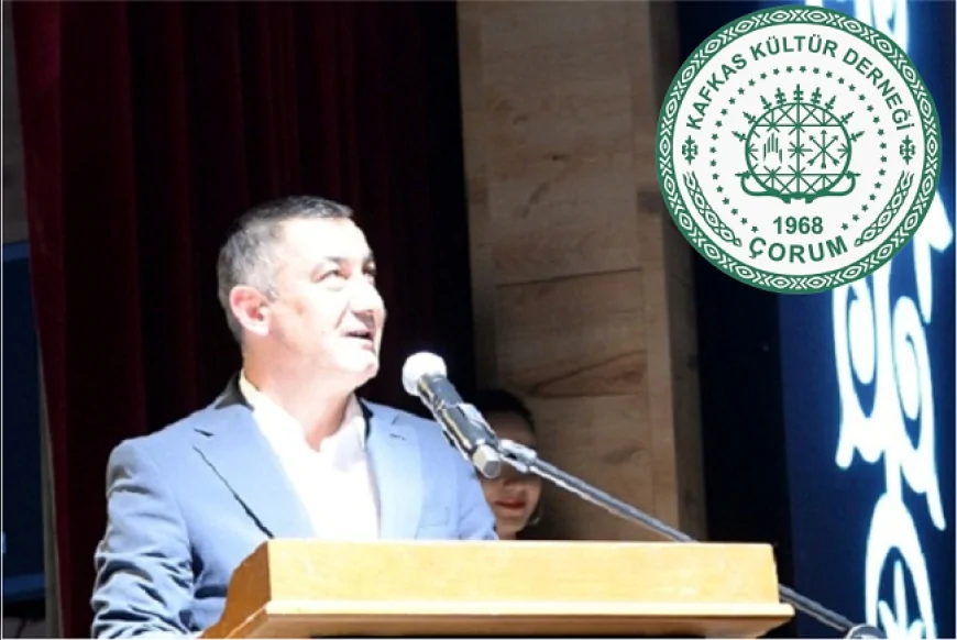 Çorum Kafkas Kültür Derneği Başkanı Ömer İder: “Her Dil Ait Olduğu Toplumun Belleği ve Özgürlüğüdür”