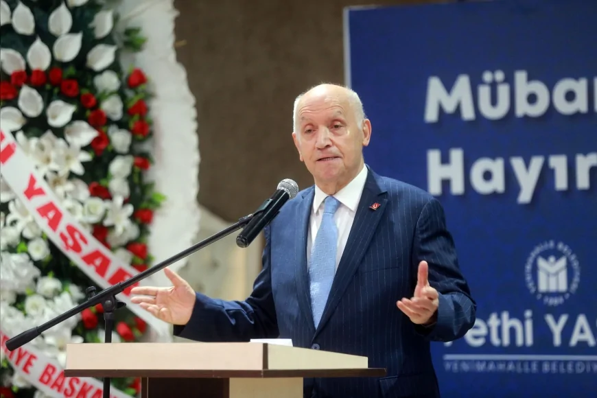 Yenimahalle Belediye Başkanı Fethi Yaşar: “Hangi dilden, dinden olursak olalım yaşayacağımız tek yer Türkiye Cumhuriyetidir”