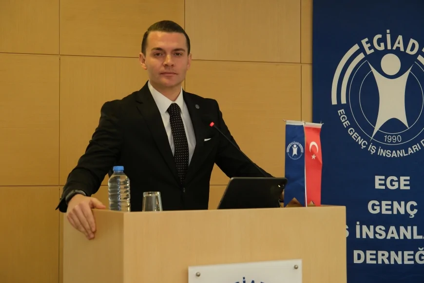 EGİAD Yönetim Kurulu Başkanı Kaan Özhelvacı: “Yaratıcı yıkımı İzmir için stratejik sıçrama alanına dönüştürmek istiyoruz”