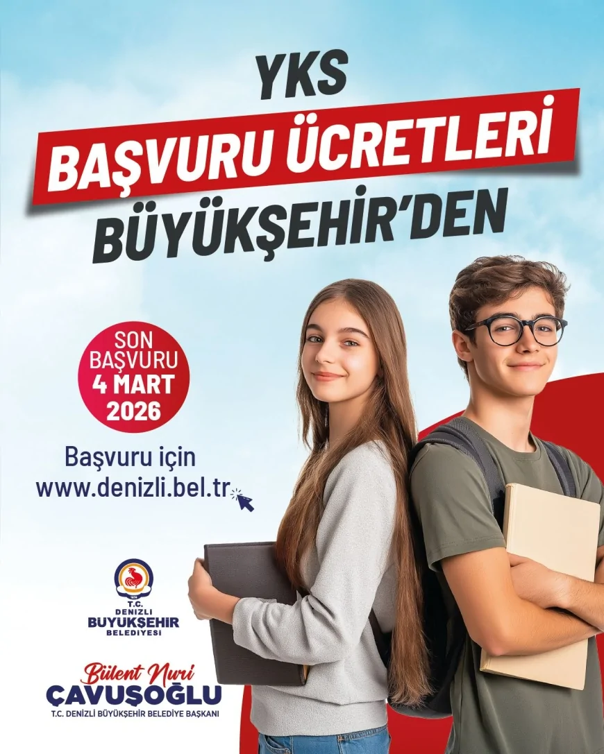 DENİZLİ BÜYÜKŞEHİR BELEDİYE BAŞKANI BÜLENT NURİ ÇAVUŞOĞLU: “GENÇLER İYİ BİR EĞİTİM VE PARLAK BİR GELECEĞİ HAK EDİYOR”
