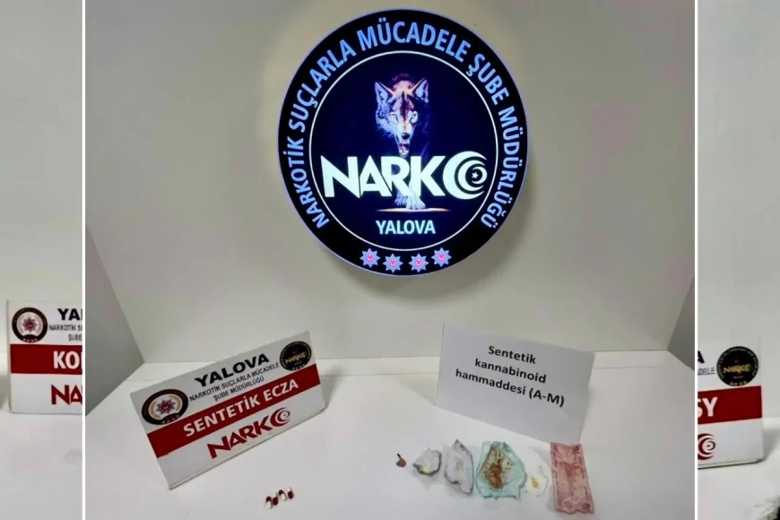 Yalova’da Narkotik Operasyonu: 576 Gram Uyuşturucu Ele Geçirildi, 3 Şüpheli Tutuklandı