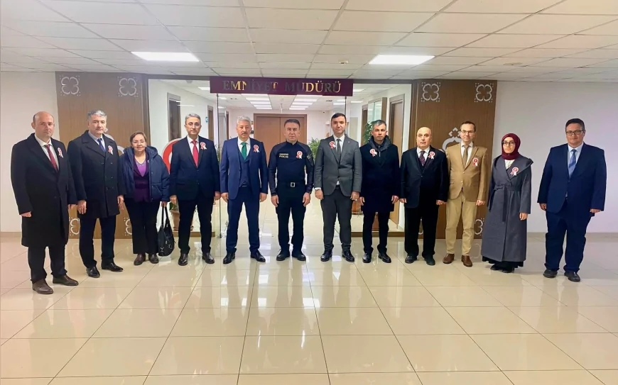 ÇORUM İL EMNİYET MÜDÜRÜ ARİF PEHLİVAN’A 37’NCİ VERGİ HAFTASI KAPSAMINDA ZİYARET