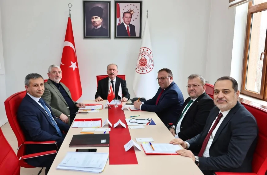 Çorum Valisi Ali Çalgan Başkanlığında Merkez 2 OSB Şubat Ayı Yönetim Kurulu Toplantısı Yapıldı