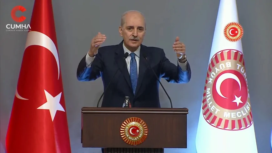 TBMM BAŞKANI NUMAN KURTULMUŞ: “KUZEY KIBRIS’IN YANINDA OLMAKTAN ASLA VAZGEÇMEYECEĞİZ”