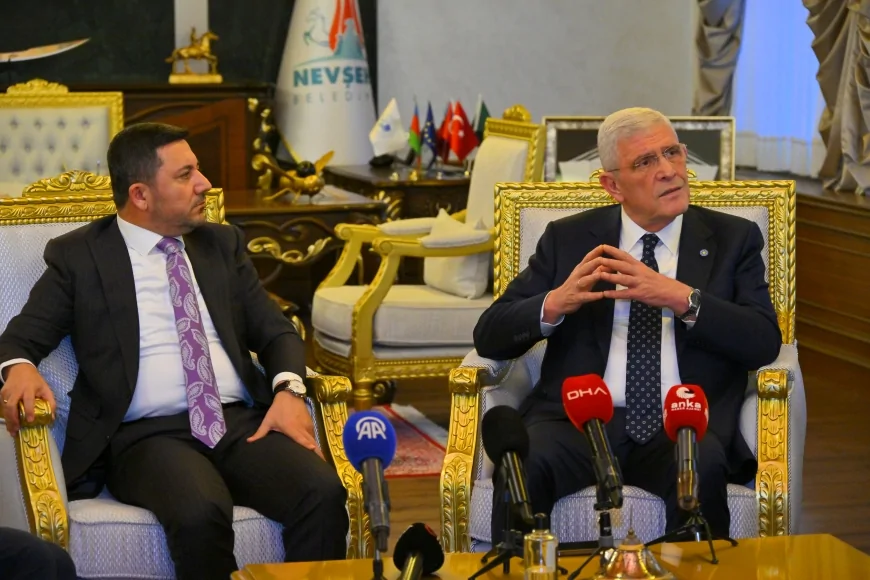 İYİ PARTİ GENEL BAŞKANI MÜSAVAT DERVİŞOĞLU: “BAHÇELİ VE ÖCALAN ARASINDA KIRMIZI BİR HAT VAR”