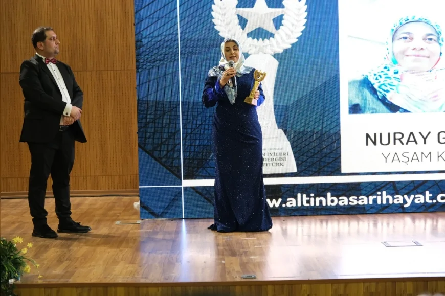 Psikolog Nuray Güler Elmadağ’da Ödül Aldı: “Bu Başarı Birlikte İyileştiğimiz Herkesin”