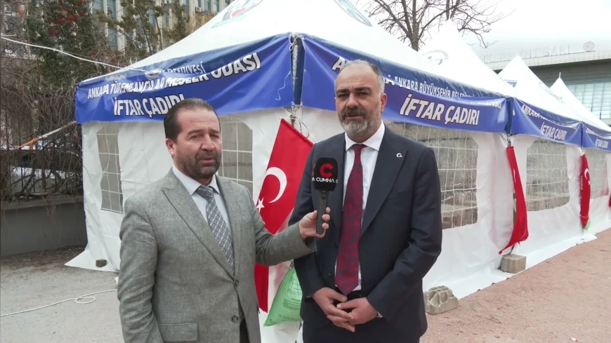 ATEM BAŞKANI BURAK ARPACI: “ATEM OLARAK İFTAR ÇADIRI KURDUK VE BUNU GELENEKSEL HALE GETİRECEĞİZ”