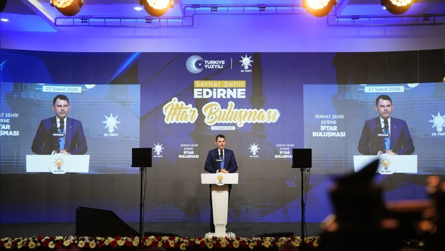 Çevre, Şehircilik ve İklim Değişikliği Bakanı Murat Kurum: “Bugün Türkiye her imtihandan güçlenerek çıkan bir ülkedir”