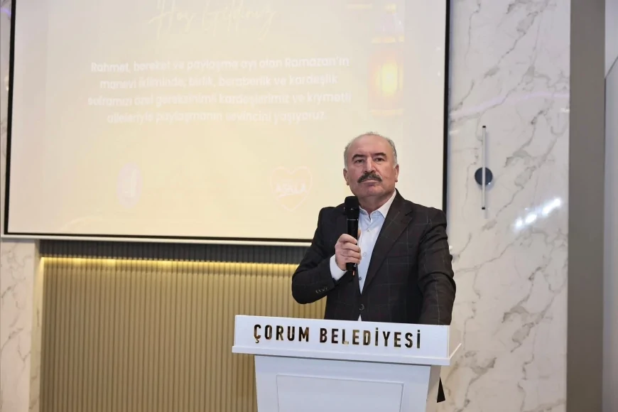 Çorum Valisi Ali Çalgan: “Gönüllerimizin bir olduğu bu sofralarda buluşmak büyük bir mutluluk”