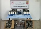 Yalova İl Jandarma Komutanlığı Çınarcık’ta Kaçak Tütün Operasyonu Düzenledi 27 Bin Makaron ve 16 Kilo Kıyılmış Tütün Ele Geçirildi
