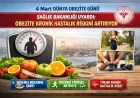 SAĞLIK BAKANLIĞI 4 MART DÜNYA OBEZİTE GÜNÜNDE UYARDI OBEZİTE KRONİK HASTALIK RİSKİNİ ARTIRIYOR