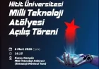 ÇORUM HİTİT ÜNİVERSİTESİ’NDE MİLLİ TEKNOLOJİ ATÖLYESİ AÇILIYOR SANAYİ VE TEKNOLOJİ BAKAN YARDIMCISI ZEKERİYA ÇOŞTU KATILACAK