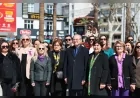 Denizli Kent Konseyi Kadın Meclisi 8 Mart’ta Atatürk Anıtı’nda tören düzenledi