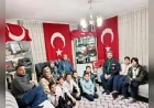 Sarıçam’da İzciler Şehit PÖH Volkan Çay’ın Ailesiyle Gönül Sofrasında Buluştu