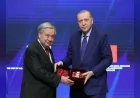 CUMHURBAŞKANI RECEP TAYYİP ERDOĞAN’IN EŞİ EMİNE ERDOĞAN: “ATATÜRK ULUSLARARASI BARIŞ ÖDÜLÜ’NÜN DÜNYADA BARIŞ UMUDUNU ÇOĞALTMASINI TEMENNİ EDİYORUM”