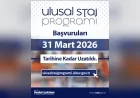 Çalışma ve Sosyal Güvenlik Bakanı Prof. Dr. Vedat Işıkhan: “Ulusal Staj Programı başvurularını 31 Mart’a kadar uzatıyoruz”