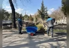 KAYSERİ BÜYÜKŞEHİR BELEDİYESİ KABRİSTANLARI BAYRAM ZİYARETLERİ İÇİN HAZIR HALE GETİRDİ