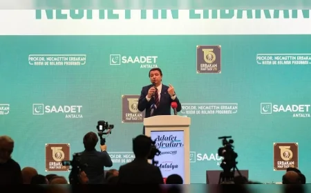 SAADET PARTİSİ GENEL BAŞKANI MAHMUT ARIKAN: “SİYONİST SALDIRILAR İNSANLIĞIN VİCDANINI HEDEF ALMAKTADIR”