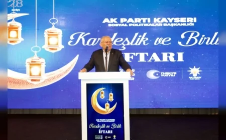 KAYSERİ BÜYÜKŞEHİR BELEDİYE BAŞKANI DR. MEMDUH BÜYÜKKILIÇ: “SİZLER BİZİM DUA KAYNAĞIMIZSINIZ, ŞEHRİMİZİN BEREKETİSİNİZ