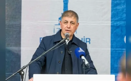 İzmir Büyükşehir Belediye Başkanı Dr. Cemil Tugay: “Sadece dua etmekle olmaz, çok çalışmamız gerekiyor”