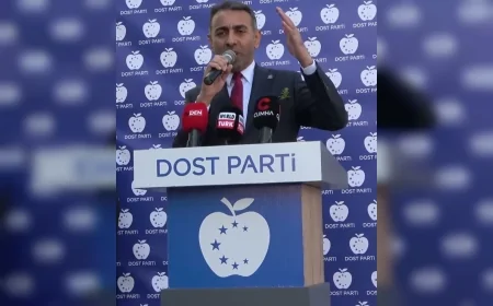 Dost Parti Genel Başkanı Rıdvan Eşin Aydın İl Başkanlığı açılışında: “Türkiye’ye dostluğu aşılamak için Dost Parti kuruldu”