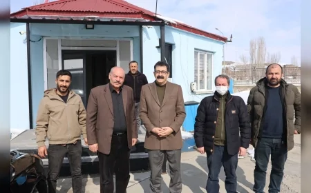 Ağrı Belediyesi Eşbaşkanı Memet Akkuş: “Sahadaki çalışmaları yerinde görmek temel yaklaşımımızdır”
