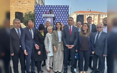 Dost Parti Genel Başkanı Rıdvan Eşin: “Türkiye’deki mevcut oyların yüzde 50’sine talibiz”