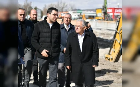 KAYSERİ BÜYÜKŞEHİR BELEDİYE BAŞKANI DR. MEMDUH BÜYÜKKILIÇ: “300 MİLYON TL’LİK KATLI KAVŞAK KAYSERİ’NİN GELECEĞİNE HİZMET EDECEK”