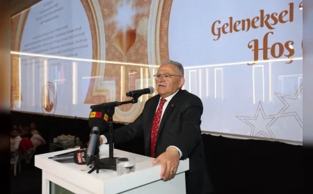 KAYSERİ BÜYÜKŞEHİR BELEDİYE BAŞKANI DR. MEMDUH BÜYÜKKILIÇ: “BİR OLACAĞIZ, İRİ OLACAĞIZ, DİRİ OLACAĞIZ, HEP BERABER TÜRKİYE OLACAĞIZ”