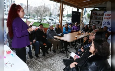 Bayraklı Belediye Başkanı İrfan Önal: “Koruyucu Sağlık Hizmetlerini Önemsiyoruz”