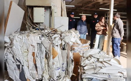 Yalova Belediyesi Kirazlı Sanayi Sitesi’nde Atık Denetimi Gerçekleştirdi