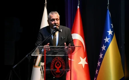 BORNOVA BELEDİYESİ 1 MART BOSNA HERSEK BAĞIMSIZLIK GÜNÜ’NÜ İFTAR VE KONSERLE KUTLADI