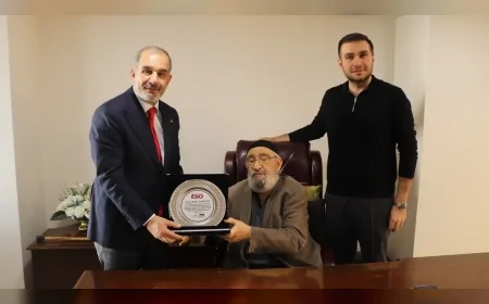 ELAZIĞ TSO BAŞKANI İDRİS ALAN’DAN BEDRİ AÇIKKAPI’YA VEFA ZİYARETİ