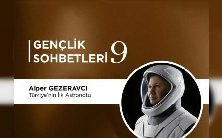 Türkiye’nin İlk Astronotu Alper Gezeravcı Gençlik Sohbetleri Kapsamında Çorum’da Öğrencilerle Buluşacak