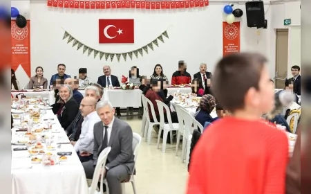 Çorum Valisi Ali Çalgan Sevgi Evleri’nde Çocuklarla İftar Sofrasında Buluştu