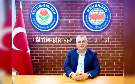 Eğitim-Bir-Sen İzmir 1 No’lu Şube Başkanı Ali Kaya: “Öğretmene Yönelen Şiddet, Toplumsal Çürümenin Göstergesidir”