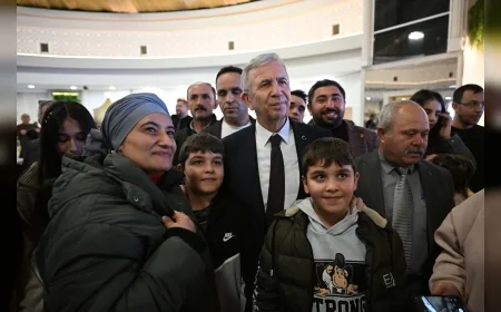 ANKARA BÜYÜKŞEHİR BELEDİYE BAŞKANI MANSUR YAVAŞ: “TEHDİT KARŞISINDA BİRLİK OLMAK BU MİLLETİN EN BÜYÜK GÜCÜDÜR”